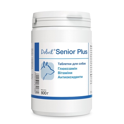 Долвит Сеньор Плюс Dolfos Dolvit Senior Plus для улучшения работы суставов у зрелых собак, 510 таблеток