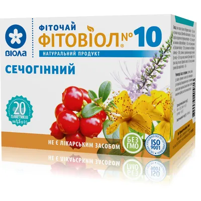 Фіточай Фітовіол №10 Сечогінний по 1.5 г №20 у філ.-пак.