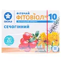 Фіточай Фітовіол №10 Сечогінний по 1.5 г №20 у філ.-пак.