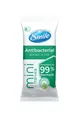Серветки вологі Smile Antibacterial з соком подорожника міні формат, 8 шт