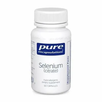 Селен (цитрат) Pure Encapsulations Selenium (citrate), 60 капсул