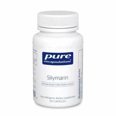 Силимарин Pure Encapsulations Silymarin, 120 капсул