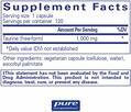 Таурин Pure Encapsulations Taurine 1000 мг, 120 капсул