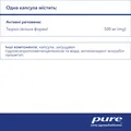 Таурин Pure Encapsulations Taurine 500 мг, 60 капсул