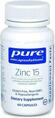 Цинк Pure Encapsulations Zinc 15 мг, 60 капсул