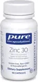 Цинк Pure Encapsulations Zinc 30 мг, 60 капсул