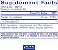 Цинк Pure Encapsulations Zinc 30 мг, 60 капсул