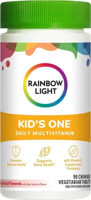 Вітаміни для дітей Rainbow Light Kid's Multivitamin, 90 жувальних таблеток