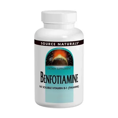 Бенфотіамін Source Naturals Benfotiamine 150 мг, 30 таблеток
