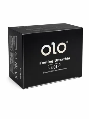 Презервативи OLO 001 Feeling Ultrathin ультратонкі з гіалуроновою кислотою, 10 штук