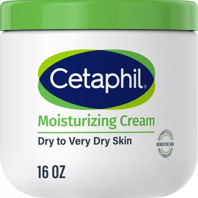Крем для лица и тела Cetaphil Moisturizing Cream увлажняющий для сухой и чувствительной кожи, 453 г