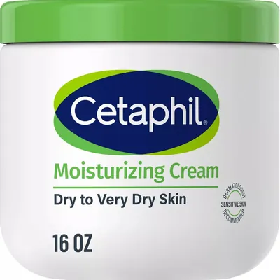 Крем для обличчя та тіла Cetaphil Moisturizing Cream зволожуючий для сухої та чутливої шкіри, 453 г
