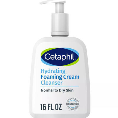 Крем-пенка для лица Cetaphil Hydrating Foaming Cream Cleanser увлажняющая очищающая, 473 мл