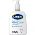 Крем-пенка для лица Cetaphil Hydrating Foaming Cream Cleanser увлажняющая очищающая, 473 мл