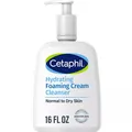 Крем-пінка для обличчя Cetaphil Hydrating Foaming Cream Cleanser зволожуюча очищуюча, 473 мл