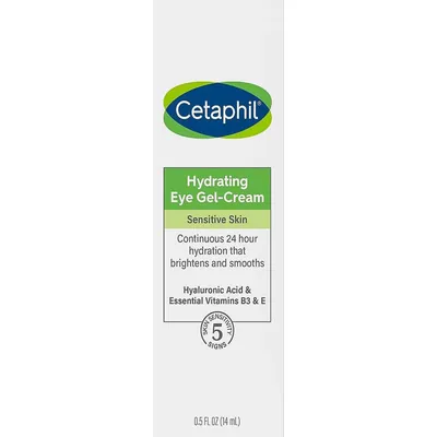 Гель-крем для шкіри навколо очей Cetaphil Hydrating Eye Gel-Cream зволожуючий, 14 мл
