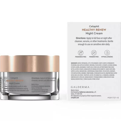 Крем для лица Cetaphil Healthy Renew Night Cream ночной Здоровое восстановление, 48 г