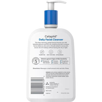 Средство для ежедневного очищения кожи лица Cetaphil Daily Facial Cleanser, 591 мл