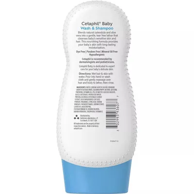 Гель-шампунь дитячий Cetaphil Baby Wash & Shampoo з календулою, 230 мл