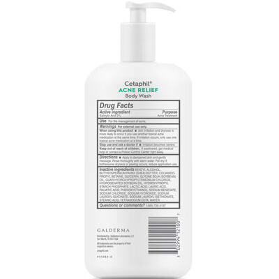 Крем-гель Cetaphil Acne Relief Body Wash Против высыпаний на теле, 591 мл