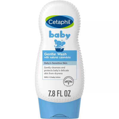 Крем-пенка для умывания Cetaphil Baby Gentle Wash детская деликатная, 230 мл
