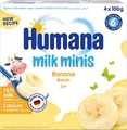 Продукт кисломолочний Humana з бананом для дітей з 6 місяців, 4 х 100 г