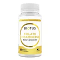 Фолат + Вітамін В12 Biotus Folate Vitamin 12, 60 капсул
