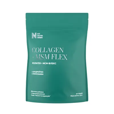 Колаген + MСM Флекс My Nutri Week Collagen + MSM Flex, 270 г