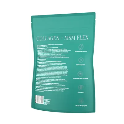 Колаген + MСM Флекс My Nutri Week Collagen + MSM Flex, 270 г