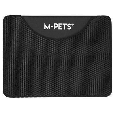 Килимок M-Pets Duplex Cat Litter Mat Horizontal горизонтальний для котячого туалету, чорний, 45х65 см