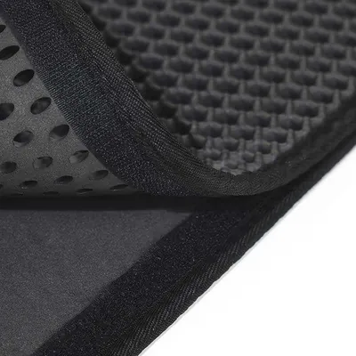 Килимок M-Pets Duplex Cat Litter Mat Horizontal горизонтальний для котячого туалету, чорний, 45х65 см