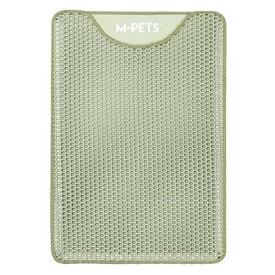 Коврик M-Pets Duplex Cat Litter Mat Vertical вертикальный для кошачьего туалета, оливковый, 45х65 см
