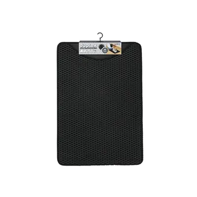 Килимок M-Pets Duplex Cat Litter Mat Vertical вертикальний для котячого туалету, чорний, 45х65 см