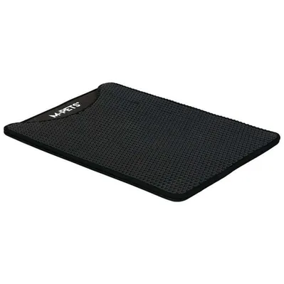 Килимок M-Pets Duplex Cat Litter Mat Vertical вертикальний для котячого туалету, чорний, 45х65 см