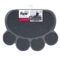 Килимок M-Pets Paw Cat Litter Mat для котячого туалету, сірий, 60х40 см