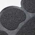 Килимок M-Pets Paw Cat Litter Mat для котячого туалету, сірий, 60х40 см