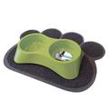 Килимок M-Pets Paw Cat Litter Mat для котячого туалету, сірий, 60х40 см