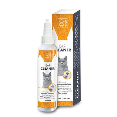 Лосьон M-Pets Ear Cleaner для чистки ушей кошек, 118 мл