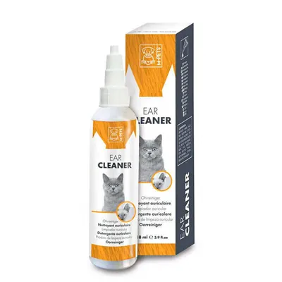 Лосьйон M-Pets Ear Cleaner для чищення вух котів, 118 мл