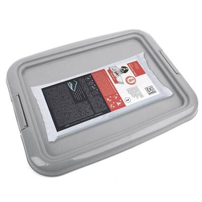 Лоток-держатель M-Pets Starter Kit Holder&7 Training Pads гигиенический для пеленок с комплектом пеленок, 46,2х35,8х3 см