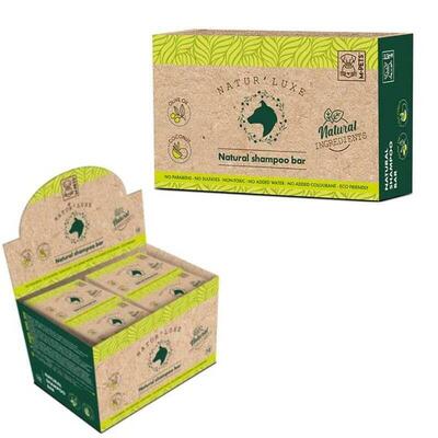 Мыло M-Pets Natur'Luxe Natural Shampoo Bar органическое из кокоса и оливкового масла для собак любых пород, 100 г
