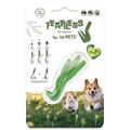 Набор для удаления клещей M-Pets Fearless Tick Remover для кошек и собак, зеленый, 3 штуки