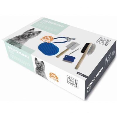 Набор для груминга M-Pets Grooming Set из 6-ти предметов для собак, кошек и грызунов
