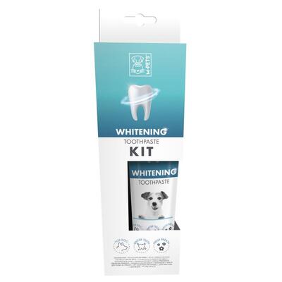 Набір для зубів M-Pets Whitening Toothpaste Kit для собак відбілююча зубна паста + щітки
