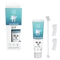 Набір для зубів M-Pets Whitening Toothpaste Kit для собак відбілююча зубна паста + щітки