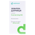 Лефлок-Дарниця розчин д/інф. 5 мг/мл по 100 мл у флак.