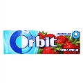 Жувальна гумка Orbit без цукру Лісова суниця, 14 г
