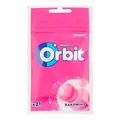 Жувальна гумка Orbit Bubblemint без цукру з фруктовим і м'ятним ароматом, 29 г