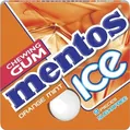 Жувальна гумка Mentos Ice Arctic mint без цукру апельсинова м'ята, 12,9 г