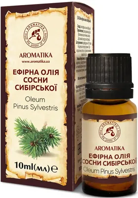 Олія ефірна Ароматика Сосни сибірської, 10 мл